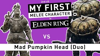 Beating Mad Pumpkin Head Duo in Elden Ring [upl. by Ahtar634]