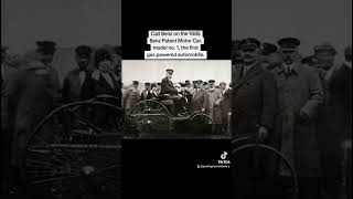 Carl Benz on the 1885 Benz Patent Motor Car model no 1 the first gaspowered automobile history [upl. by Avivah]