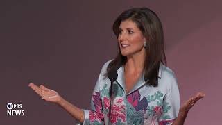 WATCH Nikki Haley speaks at 2024 Republican National Convention  2024 RNC Night 2 [upl. by Eadwina]