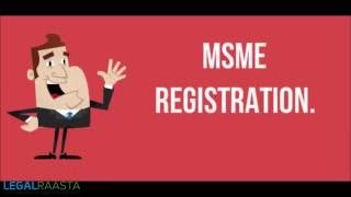 MSME Registration  How to Register For MSME Certificate [upl. by Doehne441]