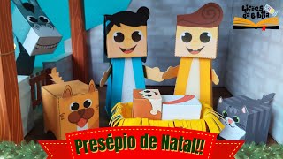 Presépio de Natal  Passo a Passo [upl. by Acebber]