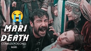 💔 Cornilia mixed poison in Maris food 🥺 mari death 🥀emotional turgut🥀 mari death scene💫 [upl. by Doig]