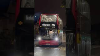 YX68UNU  ADH45206 Seen Working London Bus Route N5 Towards Trafalgar Square londonbuses shorts [upl. by Litch507]