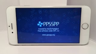 PPSSPP PlayStation Portable Emulator on an iOS Device NO JAILBREAK [upl. by Tomi]