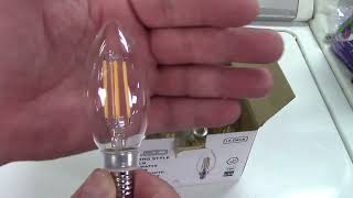 ALAMPEVER 12Pack 60W LED Chandelier Bulbs Review [upl. by Licna]