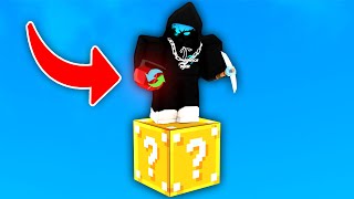 I can only get ONE lucky block in Roblox Bedwars [upl. by Bonita]