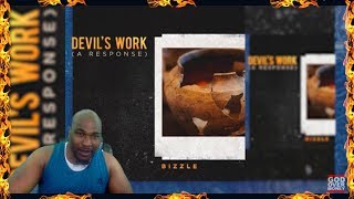 Bizzle  Devils Work Response To Joyner Lucas  REACTION [upl. by Euqinomod623]