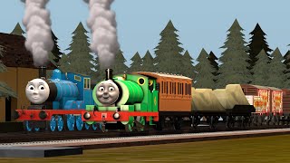 SFM Train Short Percy And The Circus Train [upl. by Nallaf536]