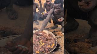 Ooh😯 its Breakfast MealSee hunts Enjoying eating meal😋 So delicious Today🔥culture africa [upl. by Ybbob714]