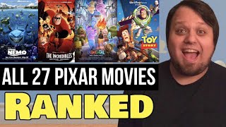 All 27 Pixar Movies RANKED w Elemental [upl. by Perl]