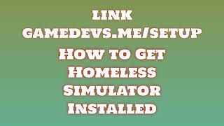 Video Homeless Simulator [upl. by Llerdna837]