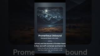 Prometheus Unbound Percy Bysshe Shelley poeticwisdom britishpoetry englishpoetrylovers [upl. by Namar]