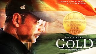 GOLD First Look Poster Out Ft Akshay Kumar  Releases Independence Day 2018 [upl. by Eisset]