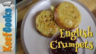 English Crumpets Recipe [upl. by Mahtal956]