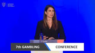 Welcome Address  National Betting Authority  Mrs Christina Christoforou SGW [upl. by Laroc413]