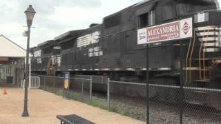 NB NS P54 at King Street Station in Alexandria VA [upl. by Eelatan]