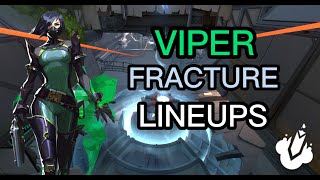 Easy Fracture Viper Lineups  Valorant [upl. by Beacham]