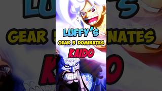 Secret of Kaido and Luffys battle shorts onepiece anime luffy [upl. by Patin]