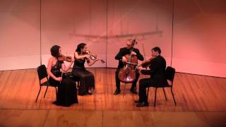 Chiara Quartet Plays Bartok 4 by Heart [upl. by Candide]