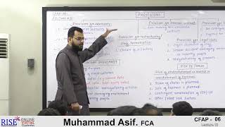 CFAP 06  Muhammad Asif FCA  Lecture 10 [upl. by Seyer410]