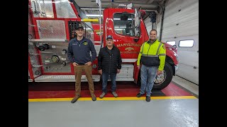 Marystown Volunteer Firefighter Department Chief Justin Bolt Burin Peninsula Newfoundland Canada [upl. by Pacifica913]