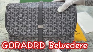 GOYARD BELVEDERE 2023 Closer REVIEW [upl. by Zucker]