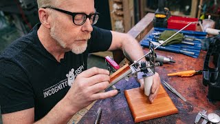 Adam Savage Upgrades His Knife Sharpener [upl. by Inat]