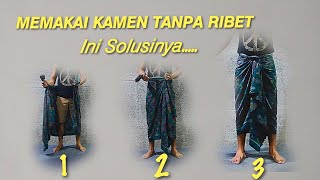 CARA MEMAKAI KAMEN PRIA DENGAN CARA DI IKAT [upl. by Otrebile]