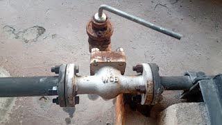 dismantle of blowdown valve ब्लोडाउन वाल्ब को केसे खोलते हैं। [upl. by Aleydis122]