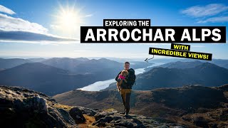 Exploring the Arrochar Alps for the first time Beinn Narnain and Beinn Ìme [upl. by Frech]