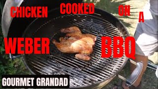 Chicken Cooked On A Weber BBQ [upl. by Som]