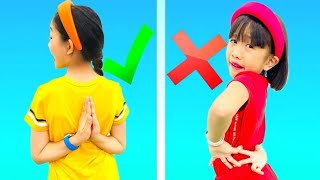 TIKTOK BODY TRICKS  KAYCEE amp RACHEL in WONDERLAND FAMILY [upl. by Cigam]