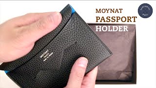 Moynat Paris Taurillon Leather Passport Holder [upl. by Ybrek]