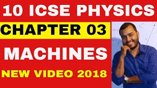 ICSE Class 10th PHYSICS MACHINES 07 SUMMARY [upl. by Alisander]