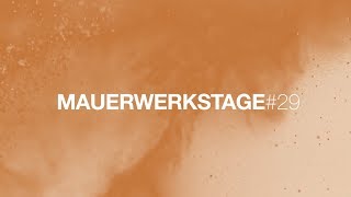 Wienerberger Mauerwerkstage 2018  MWT29 KickOff für den Wandel [upl. by Caryl]