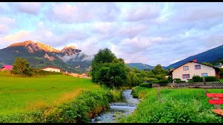 Admont Austrias extremely beautiful Village [upl. by Ahsieat]