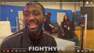 TERRENCE CRAWFORD WANTS TO FIGHT DEVIN [upl. by Elsey260]