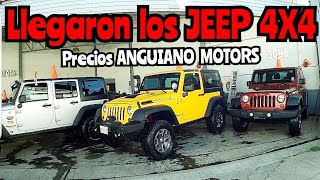 JEEP 4X4 precios usados muchos seminuevos Anguiano motors mexico zona autos [upl. by Brine420]