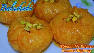 How to Prepare BalushahiBalushai  Diwali Special Recipe  Indian Sweet Dish [upl. by Im]