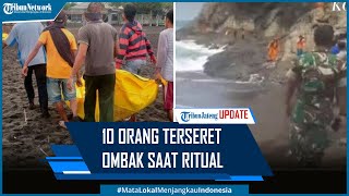 10 Orang Meninggal Terseret Ombak Saat Ritual di Pantai Payangan Jember [upl. by Burkhart359]