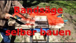 Bandsäge selber bauen I Das Gestell [upl. by Ancell550]