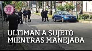 Asesinan a un hombre en la Av Vicente Guerrero de Cuernavaca [upl. by Melvyn268]