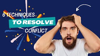 6 DeEscalation Techniques to Diffuse Conflict [upl. by Acilejna]