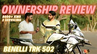 Benelli TRK 502 Ownership Review  is it worth buying in 2024 [upl. by Gurias570]