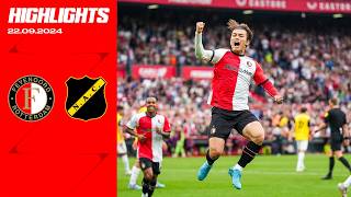 HIGHLIGHTS  Feyenoord  NAC Breda  Eredivisie 20242025 [upl. by Alo]