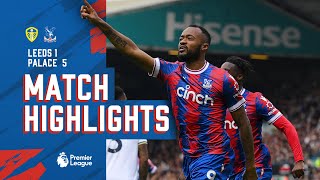 Match Highlights Leeds United 15 Crystal Palace [upl. by Hyacinthia365]