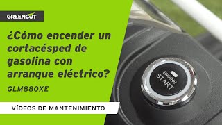 🔧 ¿CÓMO poner en marcha tu CORTACÉSPED de GASOLINA con ARRANQUE ELÉCTRICO [upl. by Merrel]