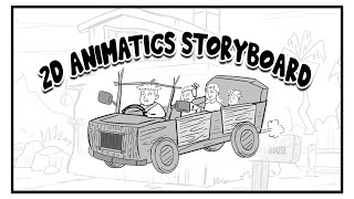 Animatic storyboard sample [upl. by Heydon]