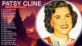 Patsy Cline Greatest Hits 🎶 The Best Of Patsy Cline Songs 🎶 Youre Stronger Than Me 6943 [upl. by Kaden549]