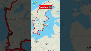 sweden 🇸🇪 europe norway finland mapping denmark [upl. by Mallory]